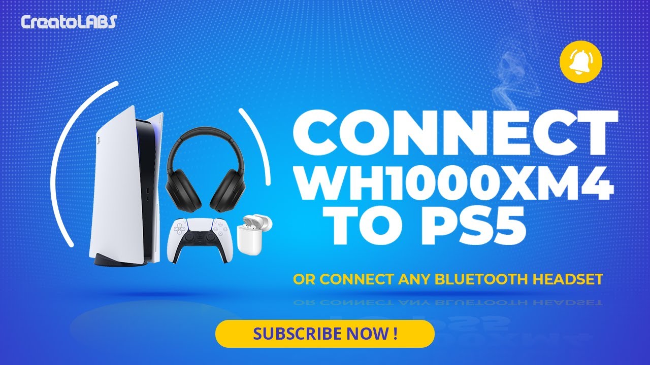 Connect any Bluetooth Headphones to PS5 (PlayStation 5)